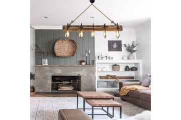 All Design Taklampa - Valnöt - Möbler - Sovrum - Sovrumslampa