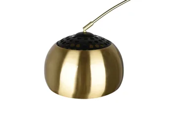 Argentina Golvlampa E27 mattmässing - Matt mässing - Möbler - Sovrum - Sovrumslampa