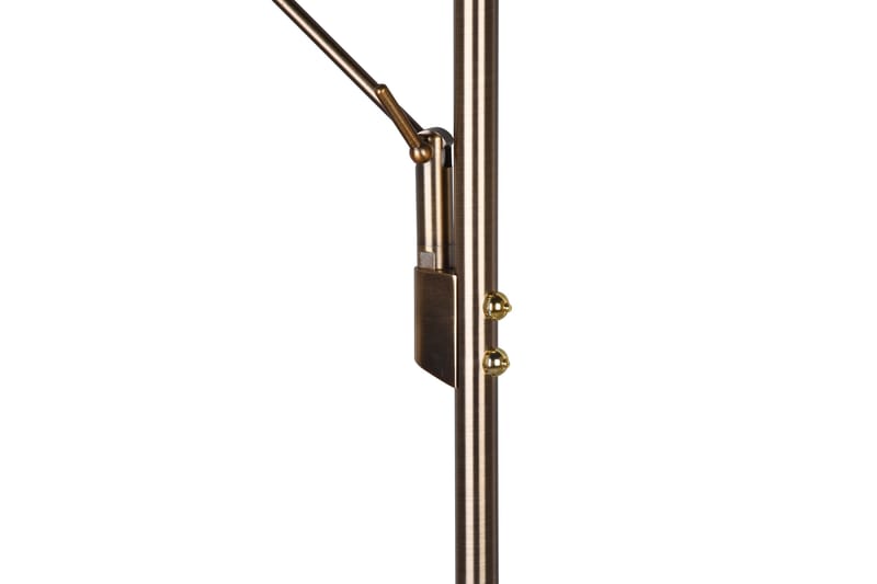 Brantford LED Golvlampa antikmässing. - Mässing - Möbler - Sovrum - Sovrumslampa