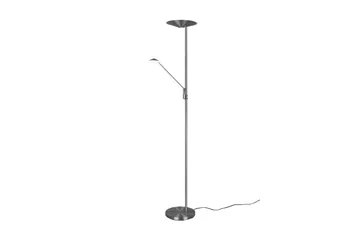 Brantford LED Golvlampa borstad stål - stål - Möbler - Sovrum - Sovrumslampa