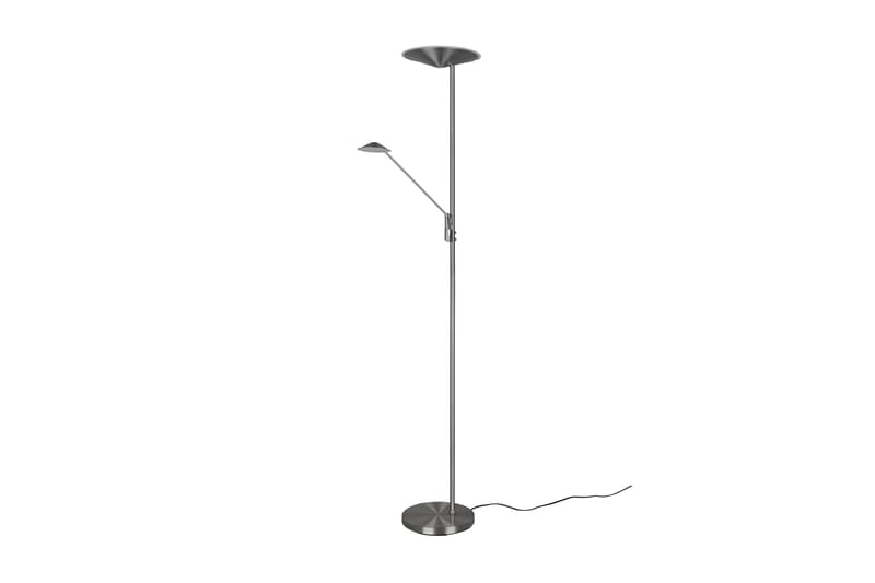 Brantford LED Golvlampa borstad stål - stål - Möbler - Sovrum - Sovrumslampa