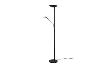 Brantford LED Golvlampa mattsvart - Matt svart - Möbler - Sovrum - Sovrumslampa