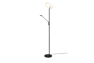 Brantford LED Golvlampa mattsvart - Matt svart - Möbler - Sovrum - Sovrumslampa