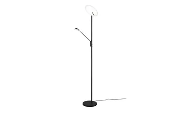 Brantford LED Golvlampa mattsvart - Matt svart - Möbler - Sovrum - Sovrumslampa