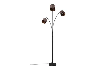 Davos Golvlampa 3L E14 mattsvart/ greige - Matt svart/Greige - Möbler - Sovrum - Sovrumslampa