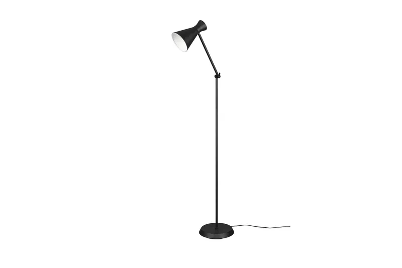 Enzo Golvlampa E27 mattsvart - Matt svart - Möbler - Sovrum - Sovrumslampa