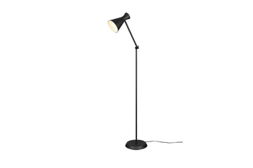 Enzo Golvlampa E27 mattsvart - Matt svart - Möbler - Sovrum - Sovrumslampa