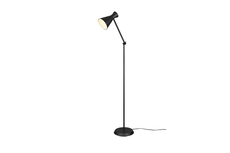 Enzo Golvlampa E27 mattsvart - Matt svart - Möbler - Sovrum - Sovrumslampa