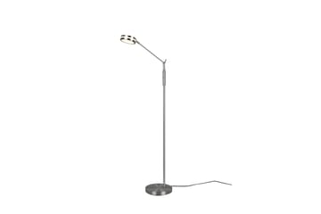 Franklin LED Golvlampa borstad stål - Borstad stål - Möbler - Sovrum - Sovrumslampa