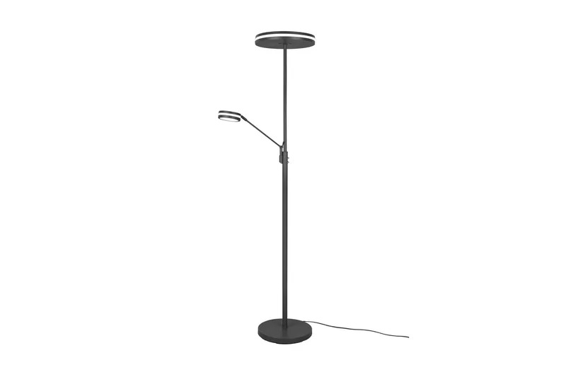 Franklin LED Golvlampa uplight antracit - Antracit - Möbler - Sovrum - Sovrumslampa