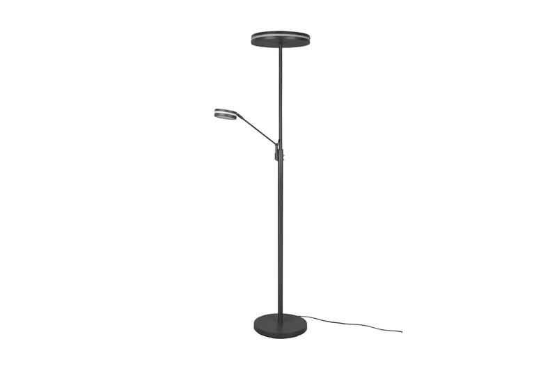 Franklin LED Golvlampa uplight antracit - Antracit - Möbler - Sovrum - Sovrumslampa