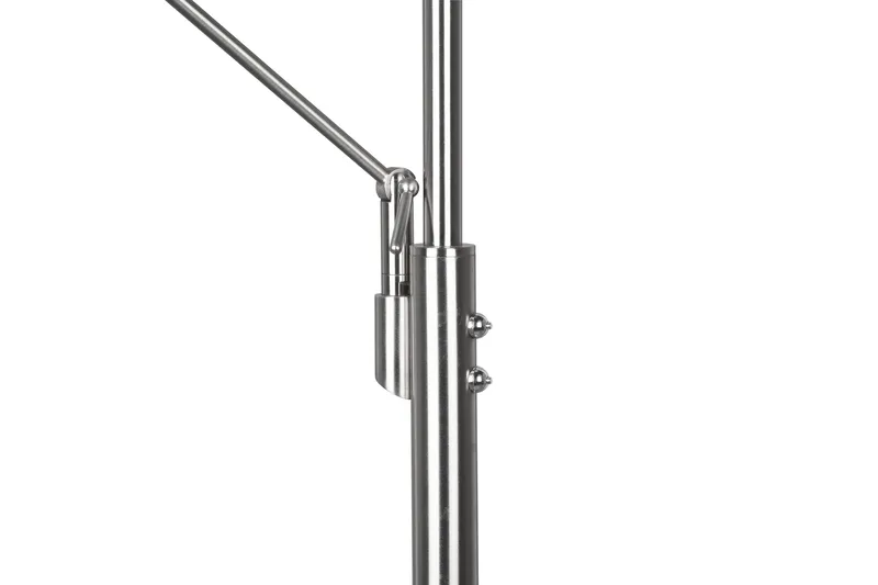 Franklin LED Golvlampa uplight borstad stål - Borstad stål - Möbler - Sovrum - Sovrumslampa