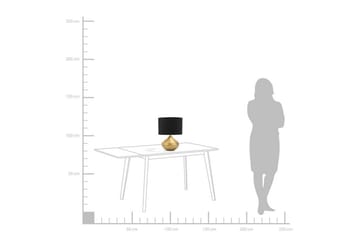 Kuban Bordslampa 32 cm - Guld - Möbler - Sovrum - Sovrumslampa
