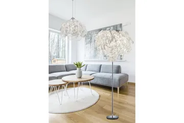 Leavy Golvlampa 3L E14 vit - Vit - Möbler - Sovrum - Sovrumslampa