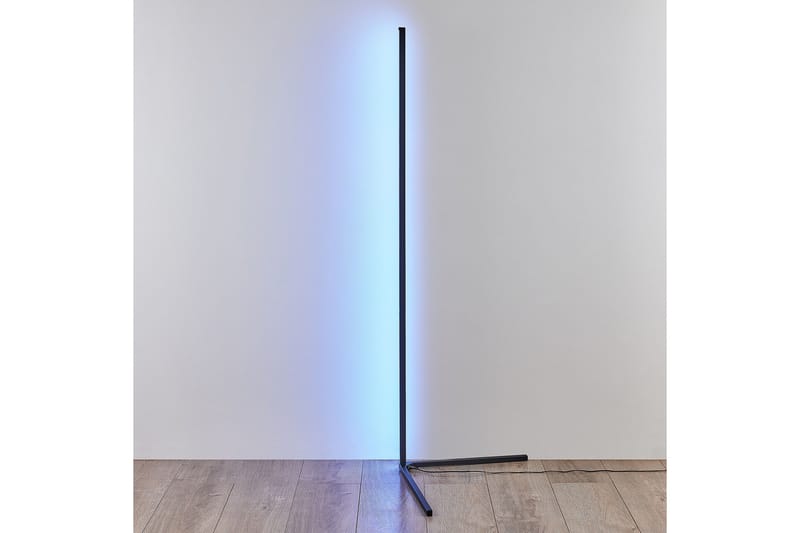 Level LED Golvlampa svart RGB - Svart - Möbler - Sovrum - Sovrumslampa