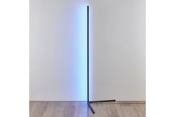 Level LED Golvlampa svart RGB - Svart - Möbler - Sovrum - Sovrumslampa