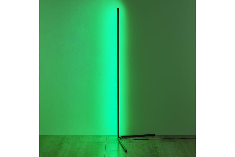Level LED Golvlampa svart RGB - Svart - Möbler - Sovrum - Sovrumslampa
