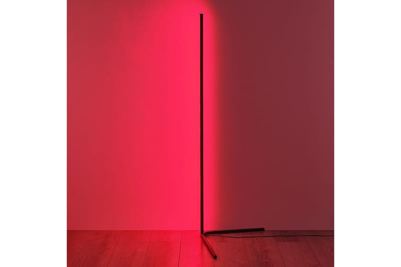 Level LED Golvlampa svart RGB - Svart - Möbler - Sovrum - Sovrumslampa