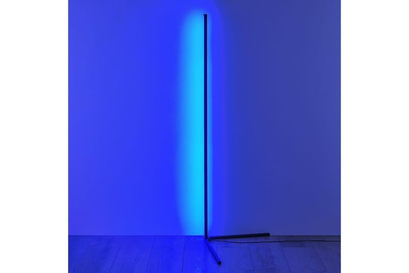 Level LED Golvlampa svart RGB - Svart - Möbler - Sovrum - Sovrumslampa
