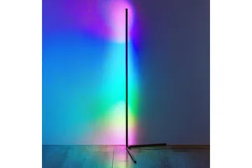 Level LED Golvlampa svart RGB - Svart - Möbler - Sovrum - Sovrumslampa