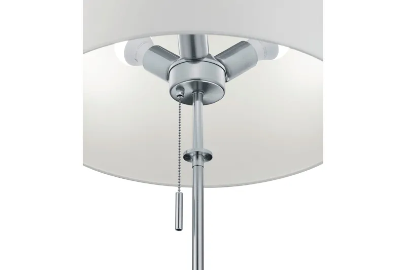 Lyon Golvlampa 3L E27 borstad stål - Borstad stål - Möbler - Sovrum - Sovrumslampa