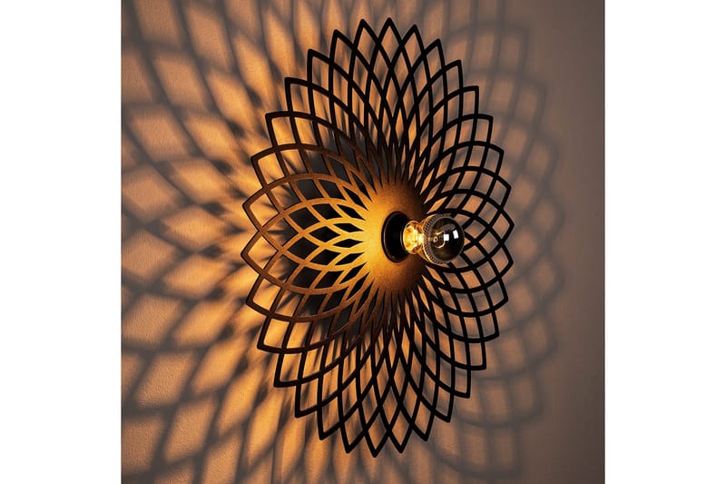 Nitid Vägglampa - Svart - Möbler - Sovrum - Sovrumslampa