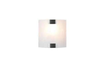 Pura Vägglampa 20cm E27 borstad stål - Borstad stål - Möbler - Sovrum - Sovrumslampa