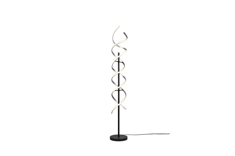 Sequence LED Golvlampa borstad aluminium/ mattsvart - Borstad aluminium/Matt svart - Möbler - Sovrum - Sovrumslampa