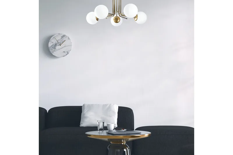 Sheen Taklampa - Guld/Vit - Möbler - Sovrum - Sovrumslampa