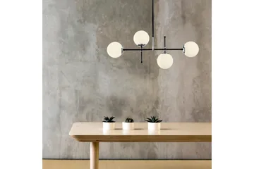 Sheen Taklampa - Svart/Vit - Möbler - Sovrum - Sovrumslampa