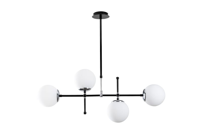 Sheen Taklampa, Svart/Vit