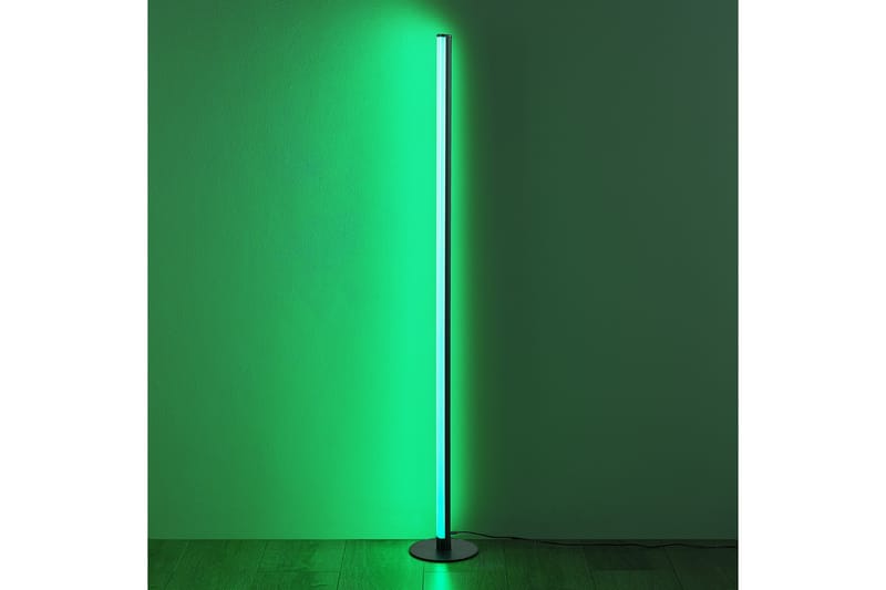 Tendo LED Golvlampa svart RGB - Svart - Möbler - Sovrum - Sovrumslampa