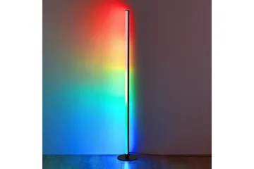 Tendo LED Golvlampa svart RGB - Svart - Möbler - Sovrum - Sovrumslampa