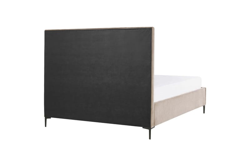 Sovrumsset Sezanne Beige/grå/svart, 160x200 cm, Sammet - Beige/grå/svart, 160x200 cm, Sammet - Möbler - Sovrum - Möbelset för sovrum