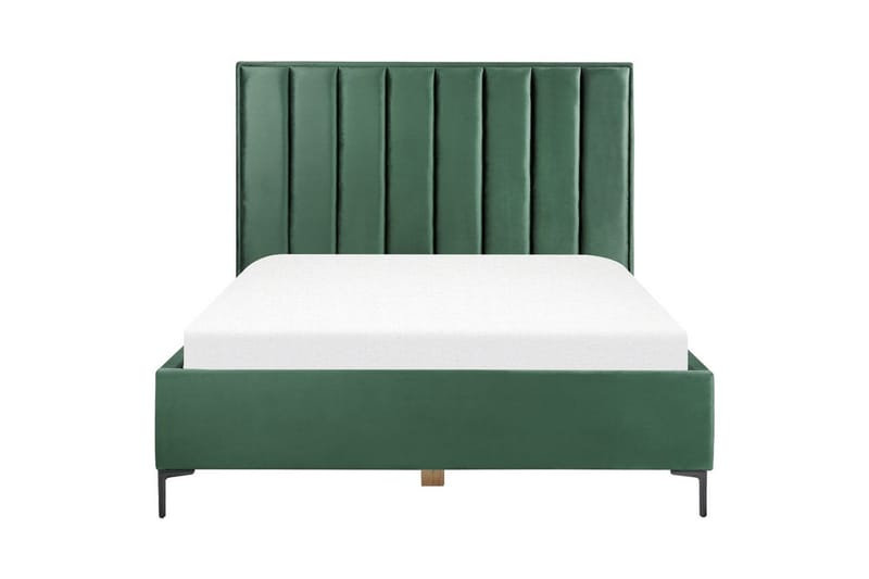 Sovrumsset Sezanne Grön/Svart, 160x200 cm, Sammet - Grön/Svart, 160x200 cm, Sammet - Möbler - Sovrum - Möbelset för sovrum