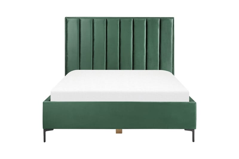 Sovrumsset Sezanne Grön/Svart, 160x200 cm, Sammet - Grön/Svart, 160x200 cm, Sammet - Möbler - Sovrum - Möbelset för sovrum