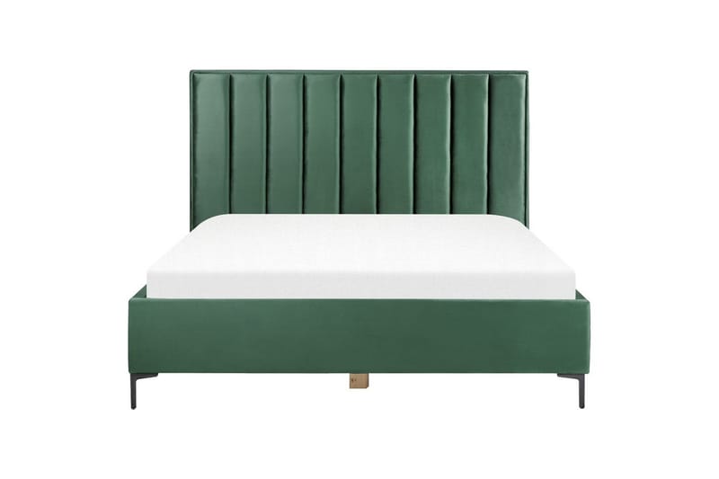 Sovrumsset Sezanne Grön/Svart, 180x200 cm, Sammet - Grön/Svart, 180x200 cm, Sammet - Möbler - Sovrum - Möbelset för sovrum
