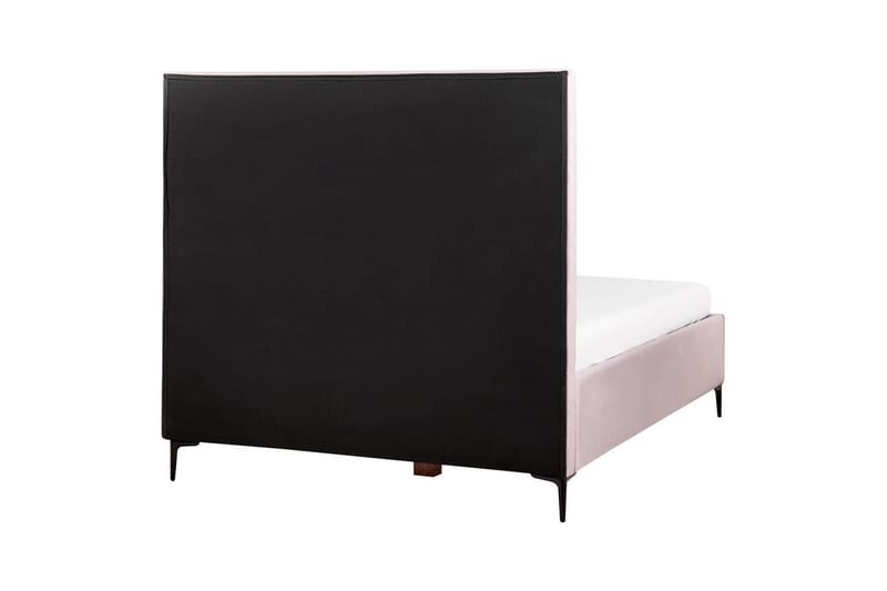 Sovrumsset Sezanne Rosa/Svart, 140x200 cm, Sammet - Rosa/Svart, 140x200 cm, Sammet - Möbler - Sovrum - Möbelset för sovrum