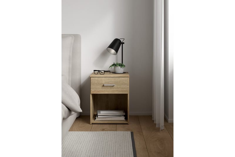 Space Sängbord 38 cm - Natur - Möbler - Sovrum - Sängbord