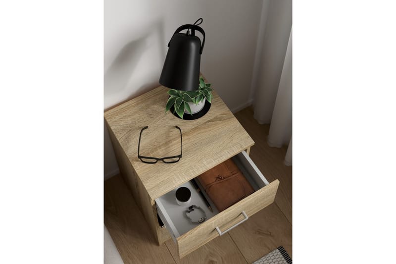 Space Sängbord 38 cm - Natur - Möbler - Sovrum - Sängbord