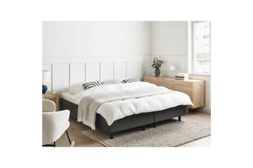 Ställbar säng utan huvudgavel Duke - Grå, svart, 180x200 cm - Möbler - Sovrum - Sängram & sängstomme