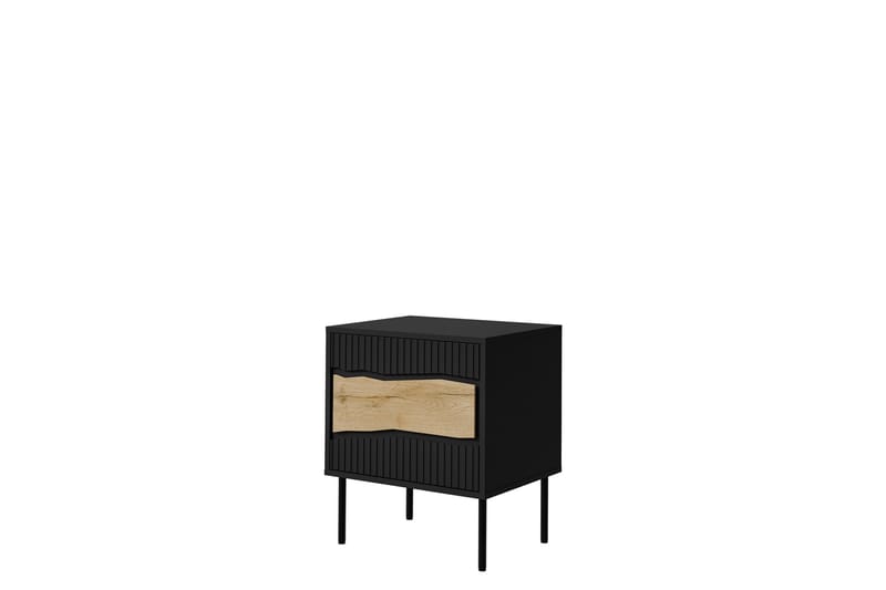 Stintino Sängbord 51 cm - Svart/Brun - Möbler - Sovrum - Sängbord