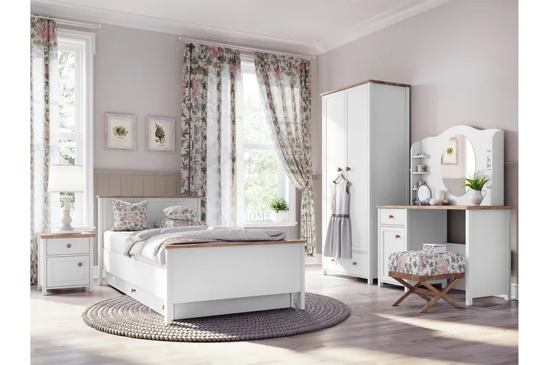 Storys Möbelset För Sovrum - Vit - Möbler - Sovrum - Möbelset för sovrum