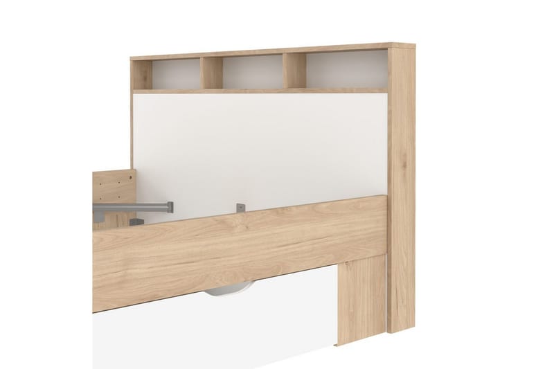 Sumita Sängram 140x190 cm - Natur/Vit - Möbler - Sovrum - Sängram & sängstomme