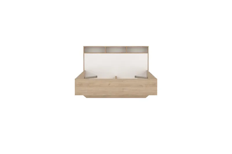 Sumita Sängram 140x190 cm - Natur/Vit - Möbler - Sovrum - Sängram & sängstomme