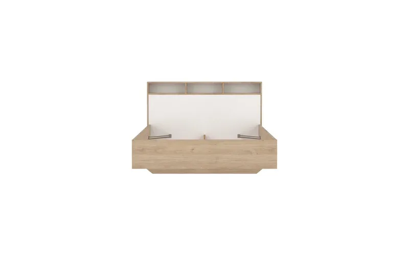 Sumita Sängram 140x190 cm - Natur/Vit - Möbler - Sovrum - Sängram & sängstomme