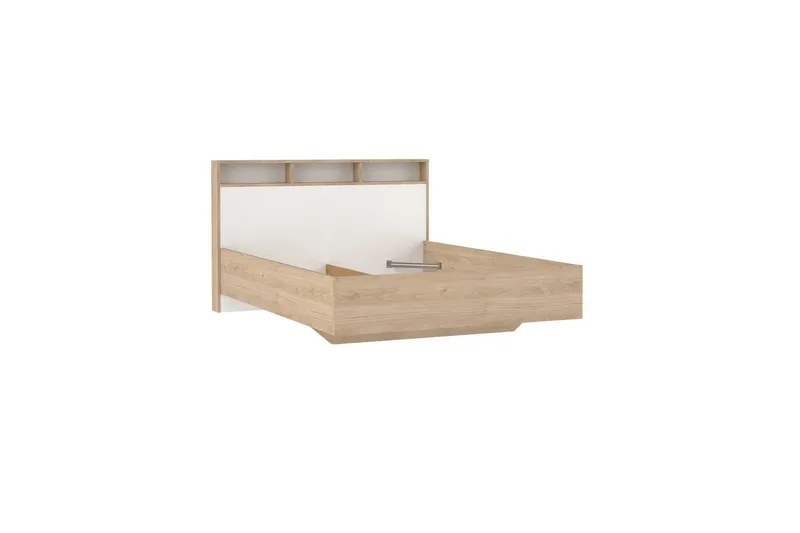 Sumita Sängram 140x190 cm - Natur/Vit - Möbler - Sovrum - Sängram & sängstomme