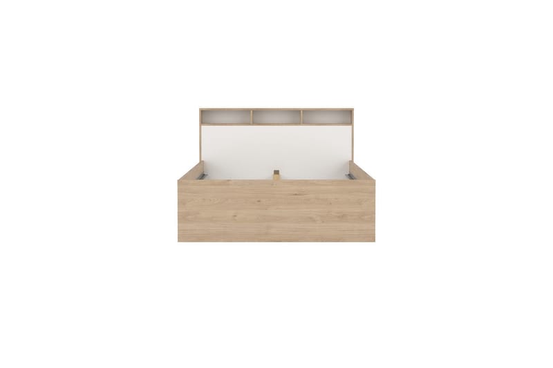 Sumita Sängram 140x200 cm - Natur/Vit - Möbler - Sovrum - Sängram & sängstomme