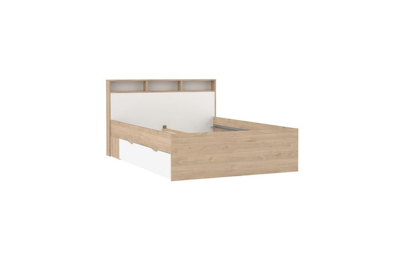 Sumita Sängram 140x200 cm - Natur/Vit - Möbler - Sovrum - Sängram & sängstomme