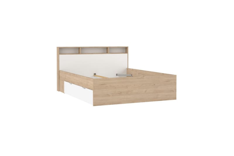 Sumita Sängram 160x200 cm - Natur/Vit - Möbler - Sovrum - Sängram & sängstomme